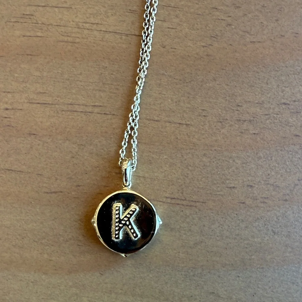 Kendra Scott “K” Pendant Necklace - Picture 9 of 14